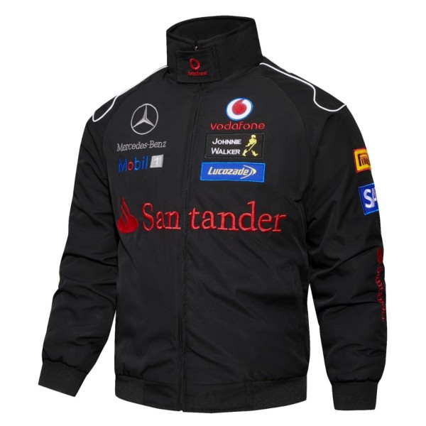 Mercedes AMG Petronas F1 2025 Retro Driver Jacket