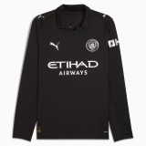 Thai Version Manchester City 25/26 Away Long Sleeve Jersey