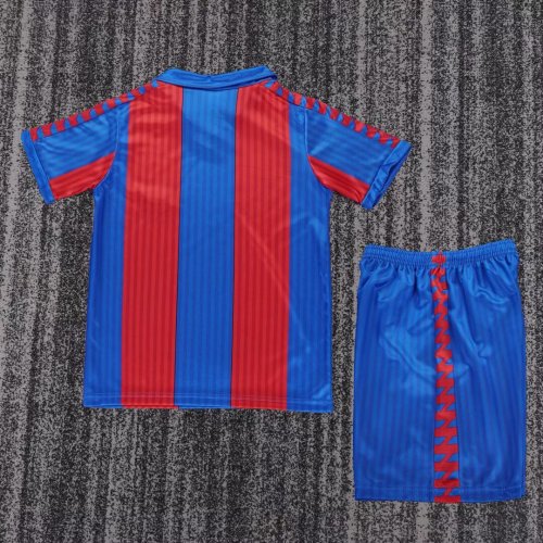 Kids Barcelona 1991/1992 Home Retro Kit