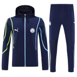 Manchester City 25/26 Team Windbreaker Jacket and Pants Set - D02