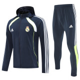 Real Madrid 25/26 Team Windbreaker Jacket and Pants Set - D03