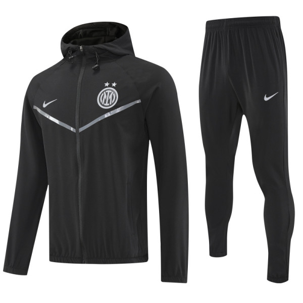 Inter Milan 25/26 Team Windbreaker Jacket and Pants Set - D16