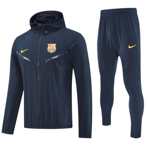 Barcelona 25/26 Team Windbreaker Jacket and Pants Set - D15