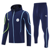 Manchester City 25/26 Team Windbreaker Jacket and Pants Set - D02