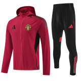 Manchester United 25/26 Team Windbreaker Jacket and Pants Set - D13