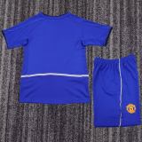 Kids MUFC 2002/2003 Third Retro Kit