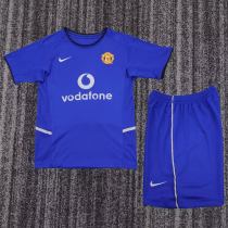 Kids MUFC 2002/2003 Third Retro Kit