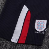 Kids Retro England 1998 World Cup Home Long Sleeve Kit