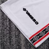Kids MUFC 1998/1999 Home Long Sleeve Retro Kit