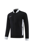 Men's 2025 Training Jacket and Pants Set Black NJ13