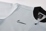 Men's 2025 Training Jacket and Pants Set Grey NJ13