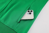 Men's 2025 Training Jacket and Pants Set Green NJ17