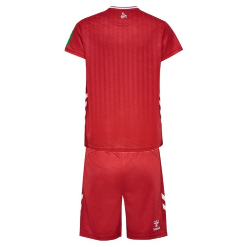 Kids 1. FC Köln 25/26 Away Jersey and Short Kit