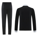 Men's 2025 Training Jacket and Pants Set Black NJ13