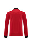 Men's 2025 Training Jacket and Pants Set Red NJ13