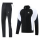Men's 2025 Training Jacket and Pants Set Black NJ18