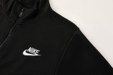 Men's 2025 Training Jacket and Pants Set Black NJ12
