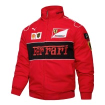 Scuderia Ferrari F1 2025 Retro Driver Jacket