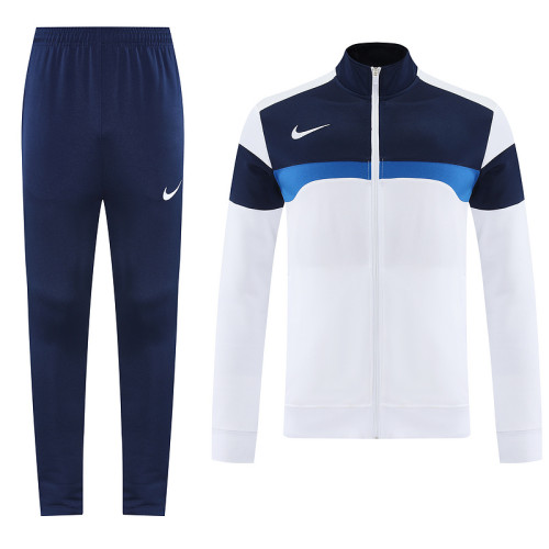 Men's 2025 Training Jacket and Pants Set White NJ15
