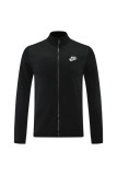 Men's 2025 Training Jacket and Pants Set Black NJ12
