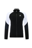 Men's 2025 Training Jacket and Pants Set Black NJ18