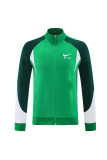 Men's 2025 Training Jacket and Pants Set Green NJ17