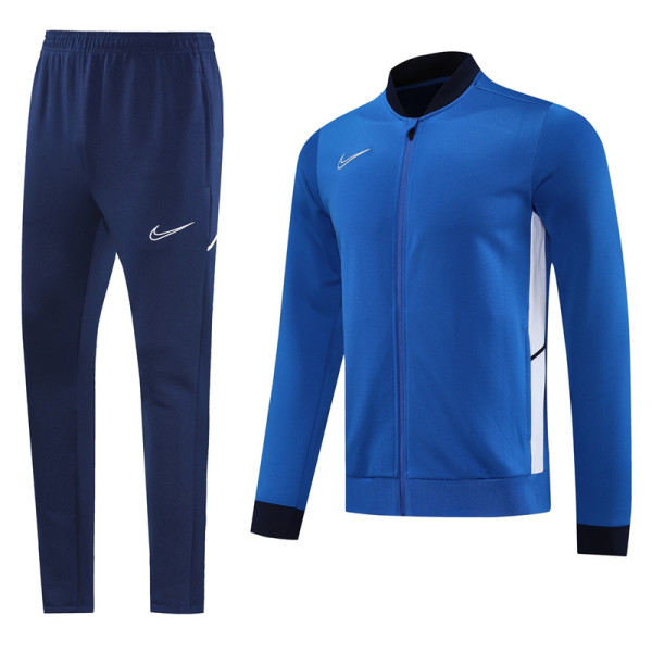 Men's 2025 Training Jacket and Pants Set Blue NJ13