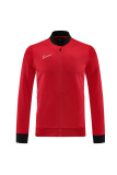 Men's 2025 Training Jacket and Pants Set Red NJ13