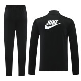 Men's 2025 Training Jacket and Pants Set Black NJ12