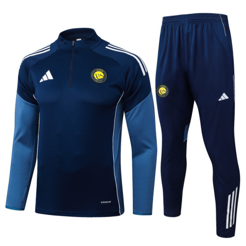Al-Nassr FC 25/26 Half-Zip Training Top and Pants Set B25110