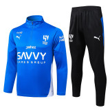 Al Hilal SFC 25/26 Half-Zip Training Top and Pants Set B25100