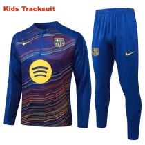 Kids Barcelona 25/26 Half-Zip Training Sweatshirt and Pants Set E25174 - PM