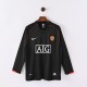 MUFC 2007/2008 Away Retro Long Sleeve Jersey