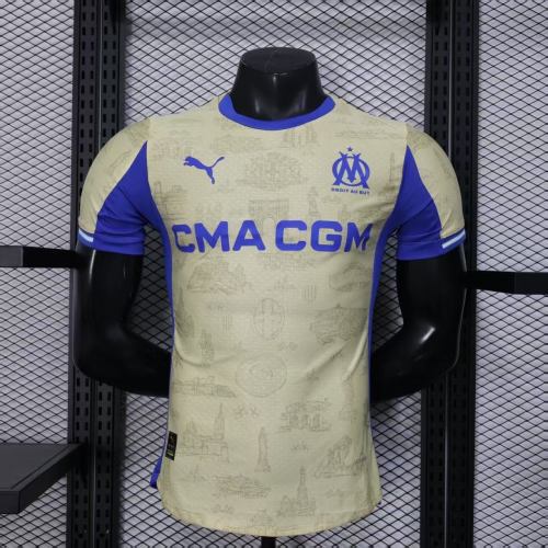 Player Version Olympique Marseille 25/26 Fourth Authentic Jersey
