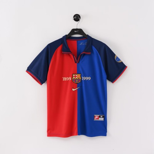 Barcelona 1999/2000 Centenary Home Retro Jersey