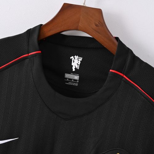 MUFC 2007/2008 Away Retro Long Sleeve Jersey