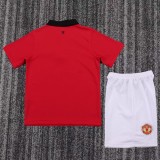 Kids MUFC 2013/2014 Home Retro Kit