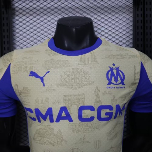 Player Version Olympique Marseille 25/26 Fourth Authentic Jersey