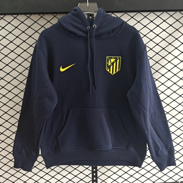 Atlético de Madrid 25/26 Team Hoodie Dark Blue