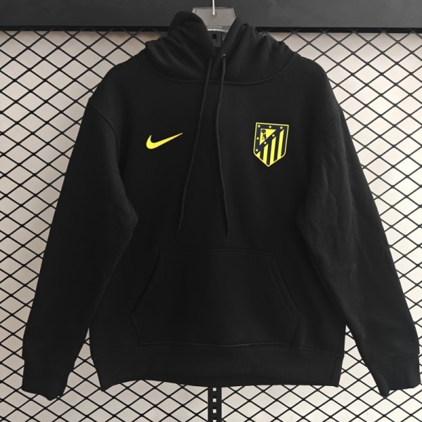 Atlético de Madrid 25/26 Team Hoodie Black