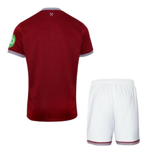 West Ham United 25/26 Home Jersey and Short Kit