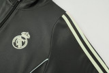 Real Madrid 25/26 Full-Zip Team Track Jacket Grey