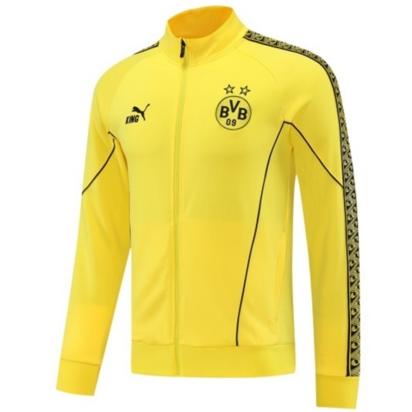 Borussia Dortmund 25/26 Full-Zip Team Track Jacket Yellow