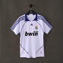Real Madrid 2007/2008 Home Retro Jersey