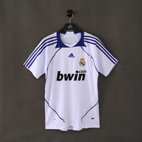 Real Madrid 2007/2008 Home Retro Jersey