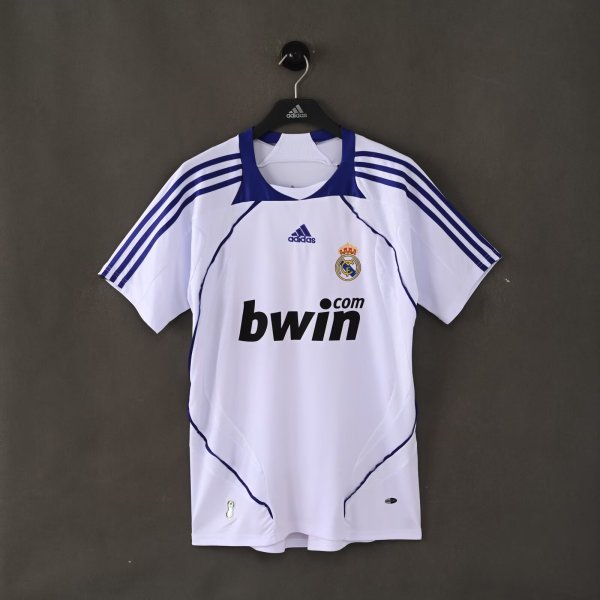 Real Madrid 2007/2008 Home Retro Jersey