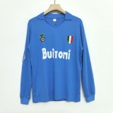 Napoli 1987/1988 Home Long Sleeve Retro Jersey