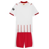 Kids Girona FC 25/26 Home Jersey and Short Kit