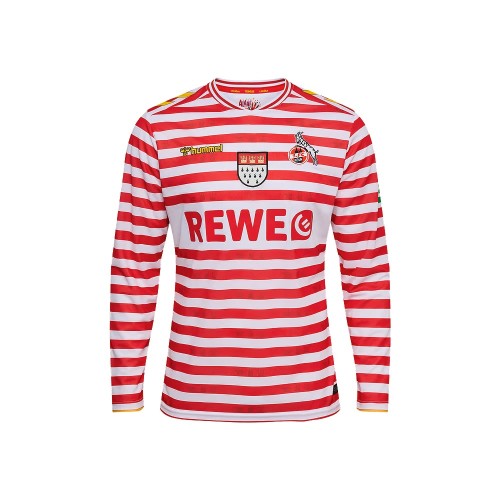 Thai Version 1. FC Köln 25/26 Karnevals Trikot Long Sleeve Jersey