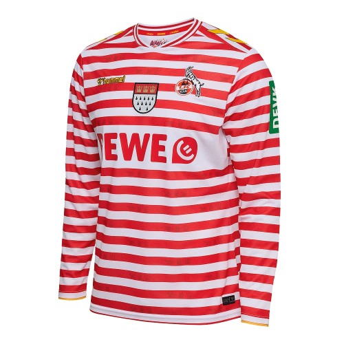 Thai Version 1. FC Köln 25/26 Karnevals Trikot Long Sleeve Jersey